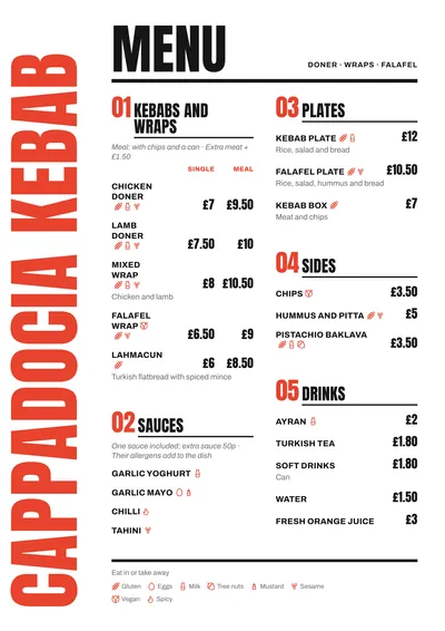 Kebab shop template