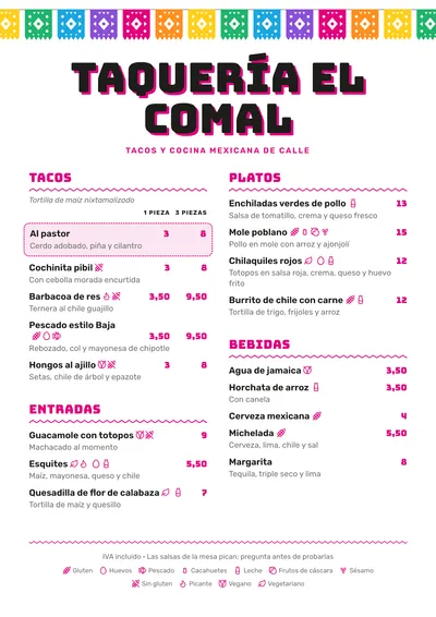 Plantilla de mexicano